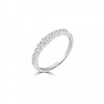 Diamond Cascading Matching Ring in 14K White Gold