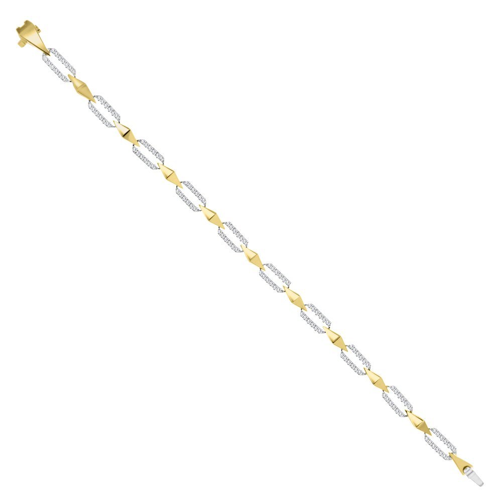 Diamond Links Bracelet