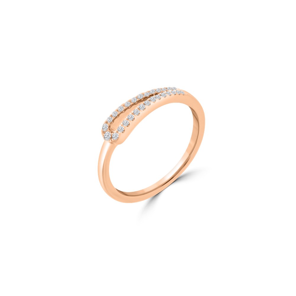 Diamond Teardrop Ring