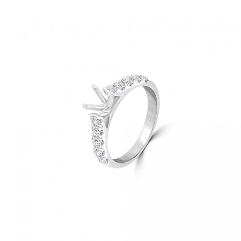 Multi-Diamond Engagement Ring Mount