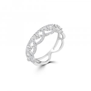 Marquise Diamond Lace Ring