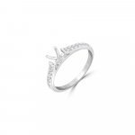 Pavé Diamond Engagement Ring Mount