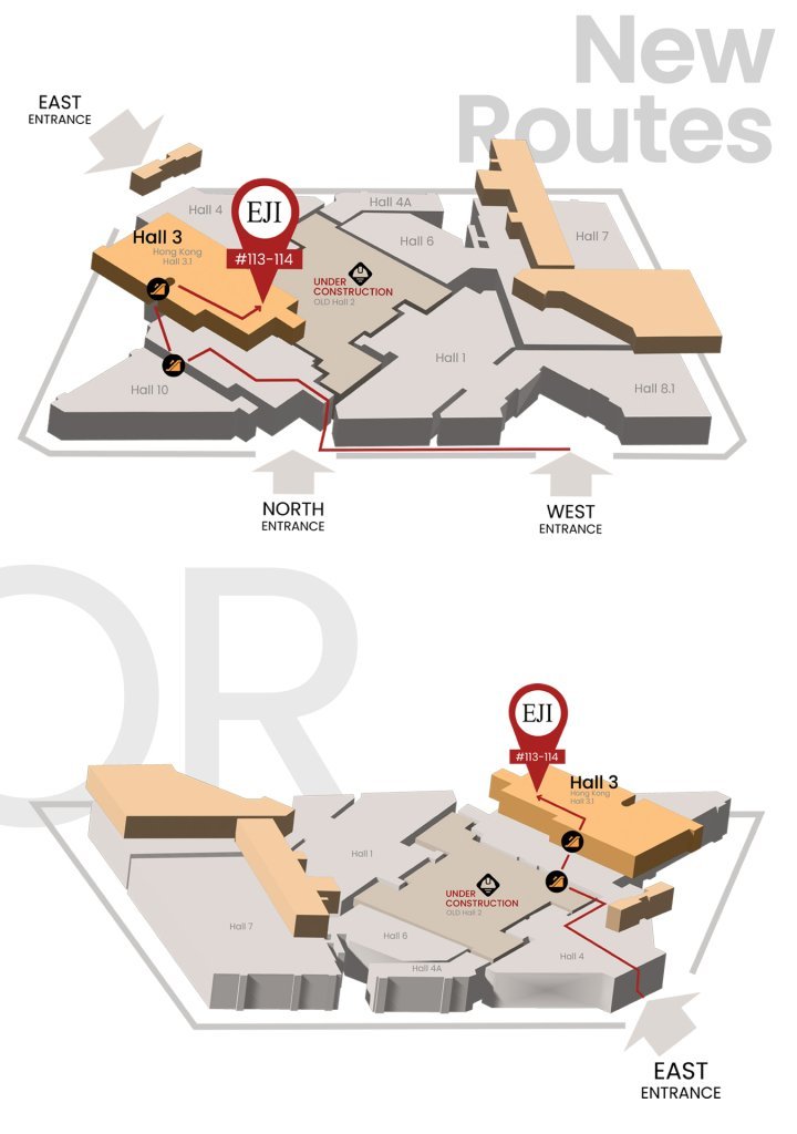 New routes to EJI at Vicenzaoro