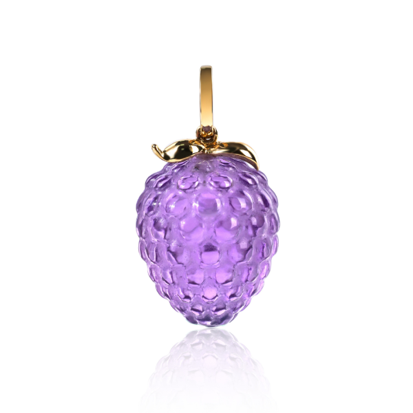 Amethyst Berry Pendant