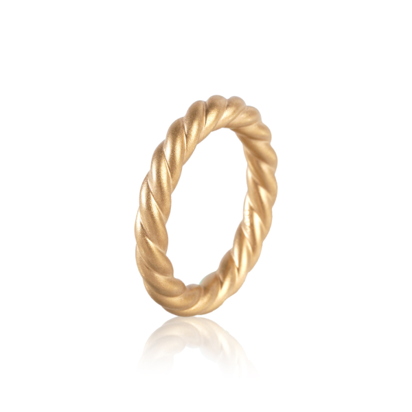 Twisted Gold Ring