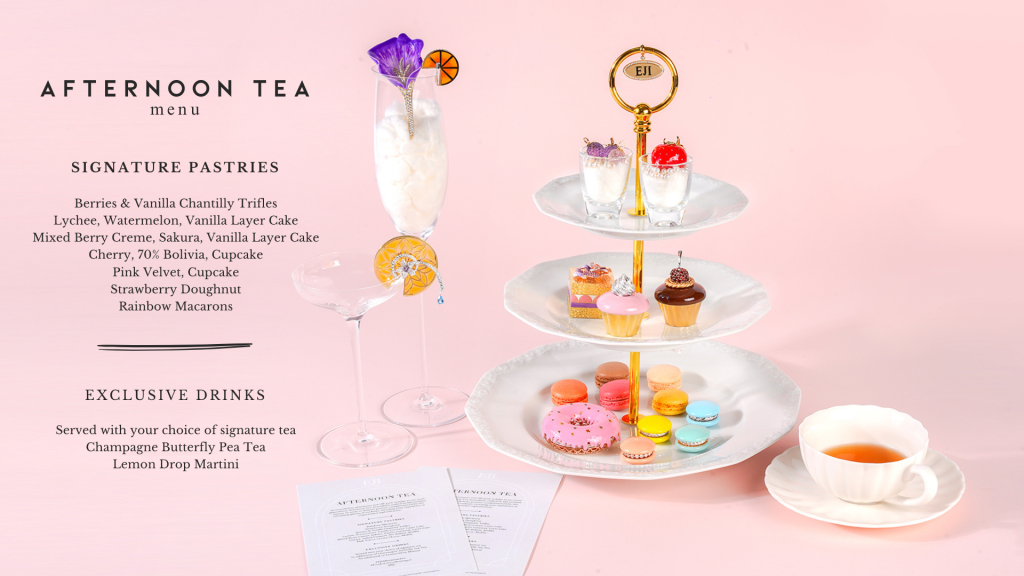 afternoon tea menu - EJI