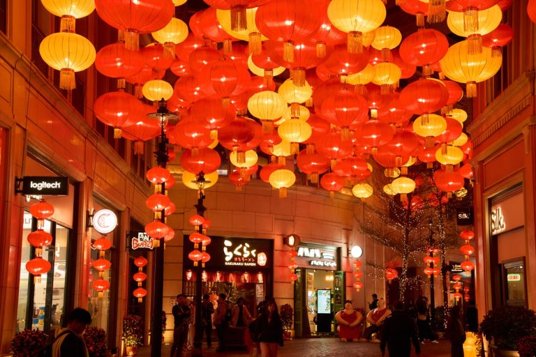 Lee Tung Avenue Lanterns 2025 @ Wanchai
