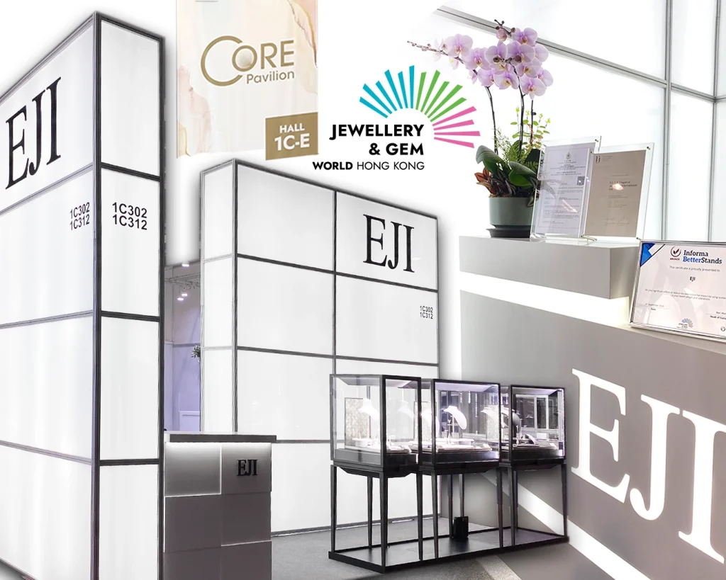 JGW Jewellery & Gem World Hong Kong 2025 1 JGW 2025 - EJI @ Core Pavilion #1C302+312