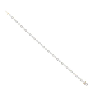 Miracle Set Pear Cut Diamond Bracelet
