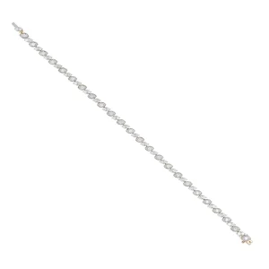 Miracle Set Marquise Cut Diamond Bracelet