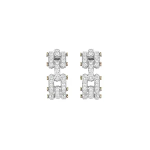 Diamond Bonecraft Huggie Earrings