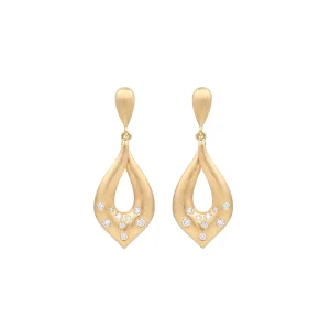 Diamond Dewdrop Earrings