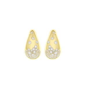 Diamond Teardrop Earrings