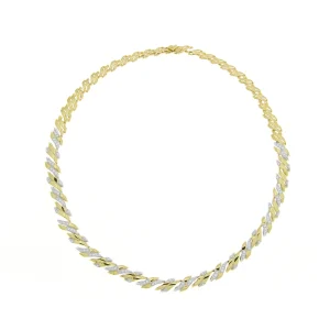 Diamond Woven Necklace