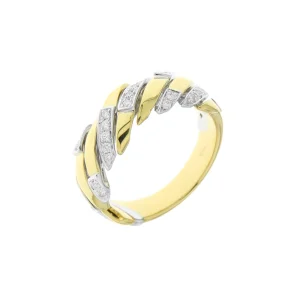 Diamond Woven Ring