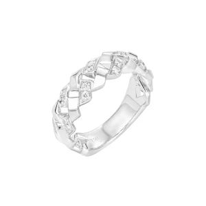 Diamond Woven Ring