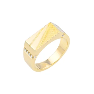 Diamond Textured Men Ring