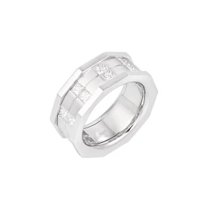 Princess Cut Diamond Men Ring
