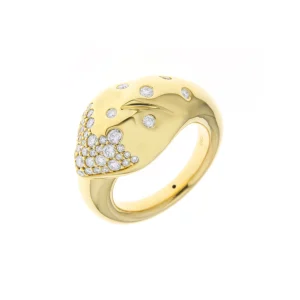 Diamond Drop Shaped Ring