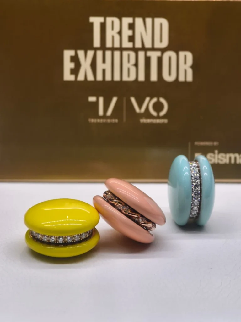 EJI 在 2025 年维琴察珠宝展大放异彩:荣登《2027 珠宝趋势手册》 18 Macarons style jewellery featured on Trendbook 2027