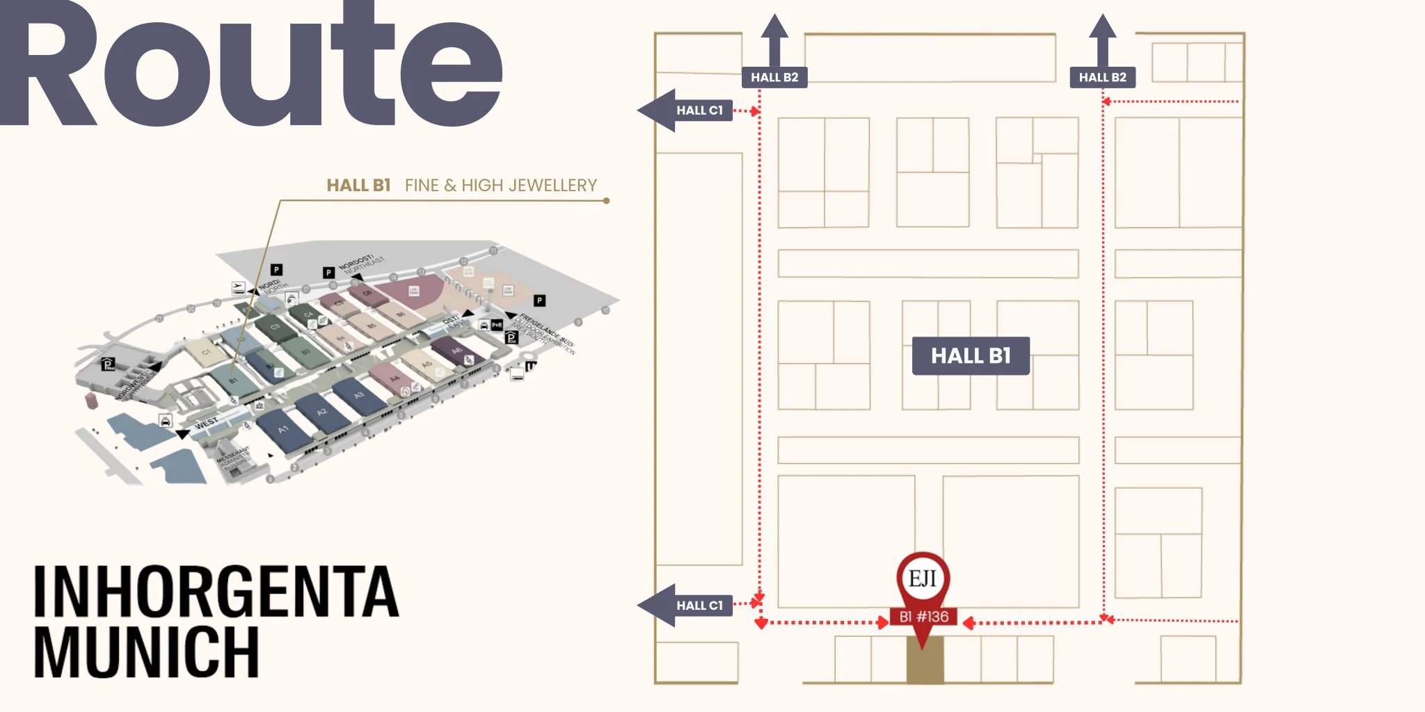 Inhorgenta Munich 2026 - EJI @ Hall B1 #136