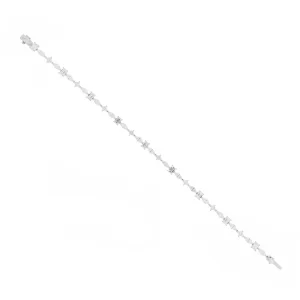 Fancy Shaped Diamond Drop Bracelet