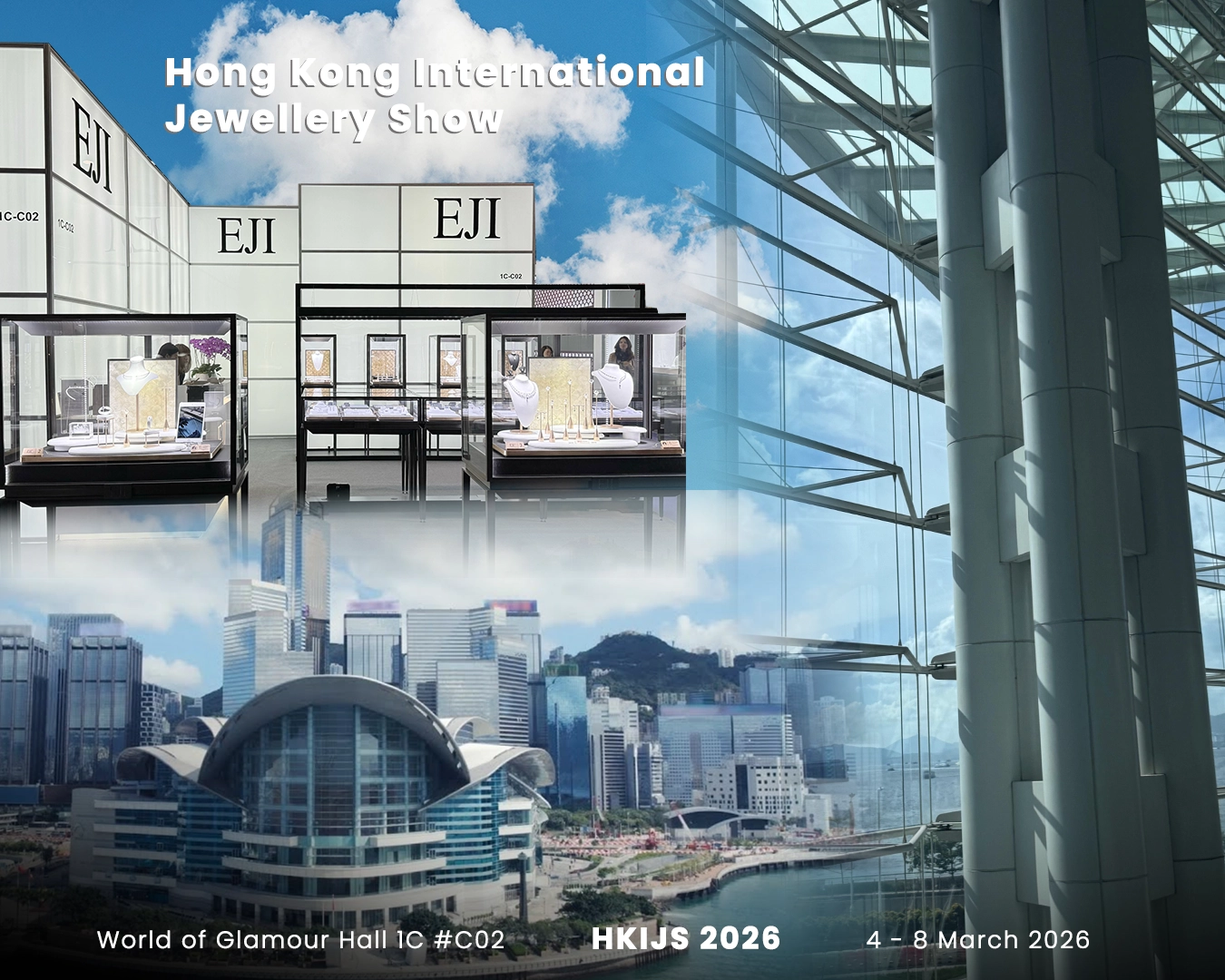 香港國際珠寶展 2026 - EJI @ 瑰麗珠寶館 1C展館 #C02