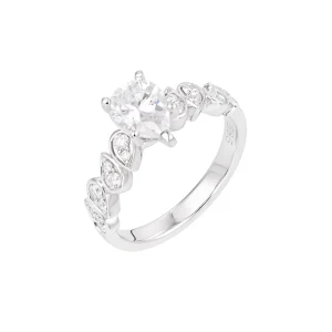 Pear Shaped Diamond Fancy Engagement Ring
