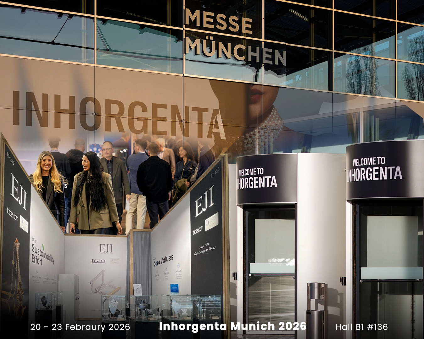 Inhorgenta Munich 2026 - EJI @ Hall B1 #136