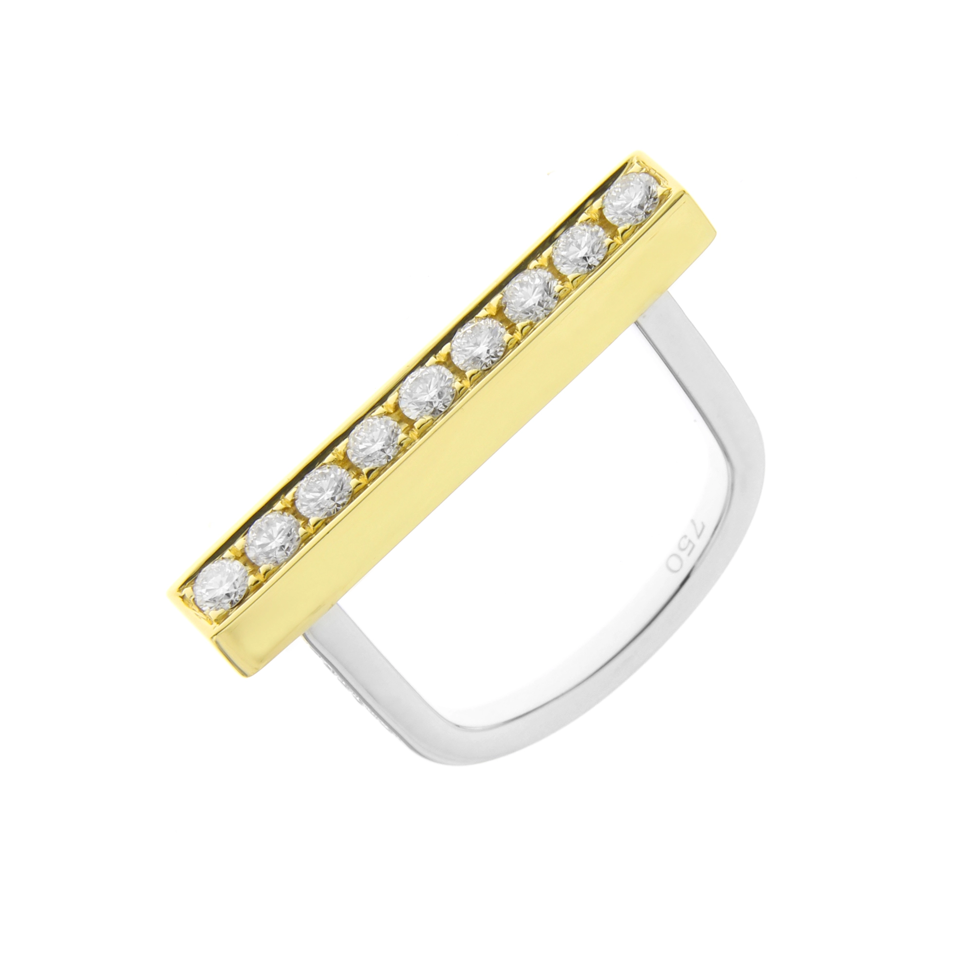 Diamond Lock Ring